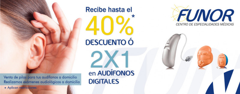 PROMOCIÓN Audífonos Digitales 